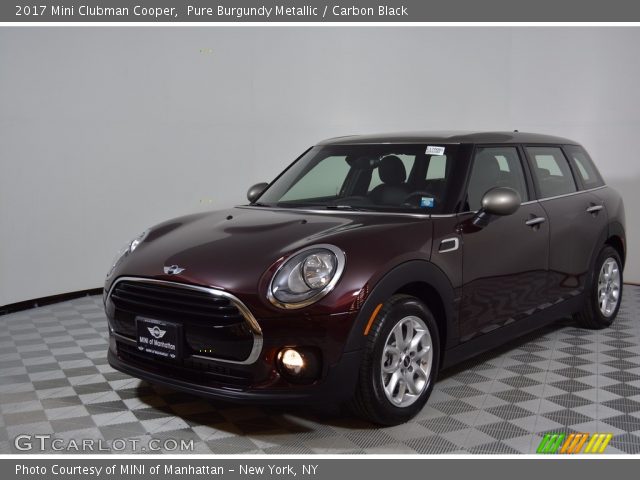 2017 Mini Clubman Cooper in Pure Burgundy Metallic
