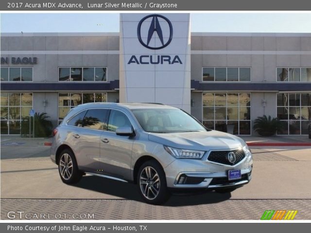 2017 Acura MDX Advance in Lunar Silver Metallic