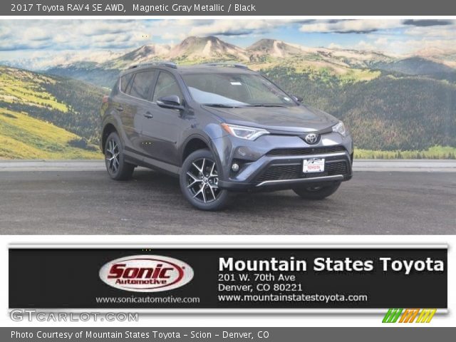 2017 Toyota RAV4 SE AWD in Magnetic Gray Metallic