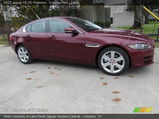 2017 Jaguar XE 25t Premium in Odyssey Red