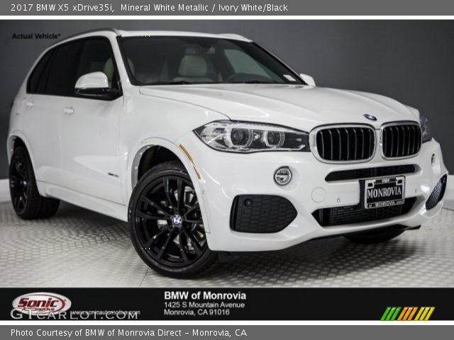 2017 BMW X5 xDrive35i in Mineral White Metallic