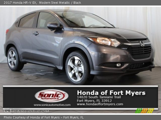 2017 Honda HR-V EX in Modern Steel Metallic