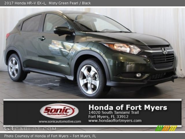 2017 Honda HR-V EX-L in Misty Green Pearl