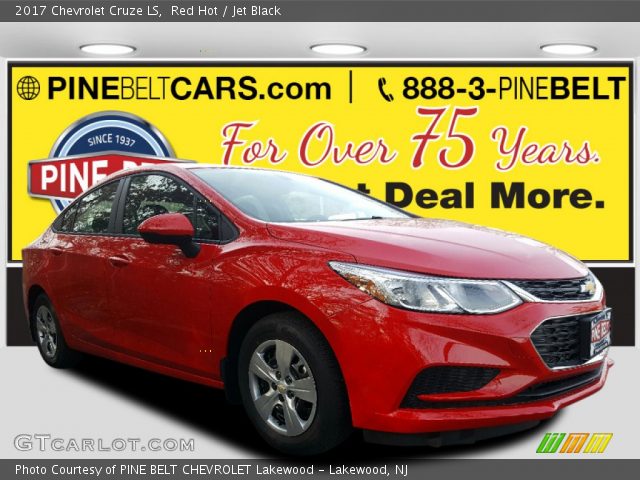 2017 Chevrolet Cruze LS in Red Hot