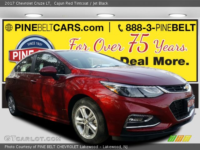 2017 Chevrolet Cruze LT in Cajun Red Tintcoat