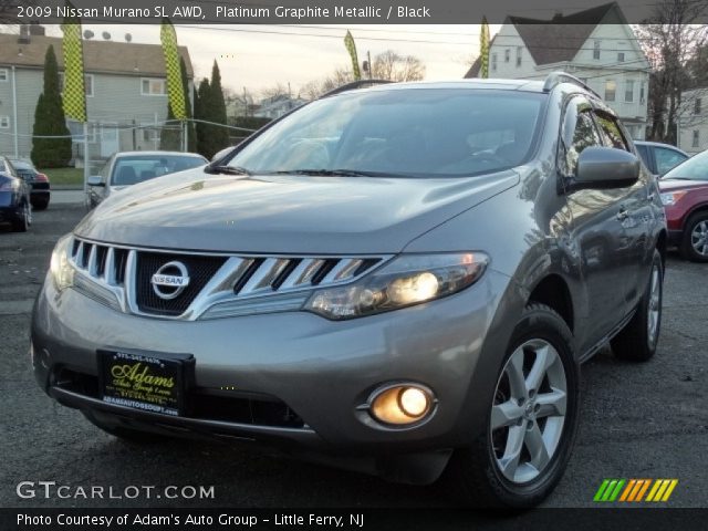 2009 Nissan Murano SL AWD in Platinum Graphite Metallic