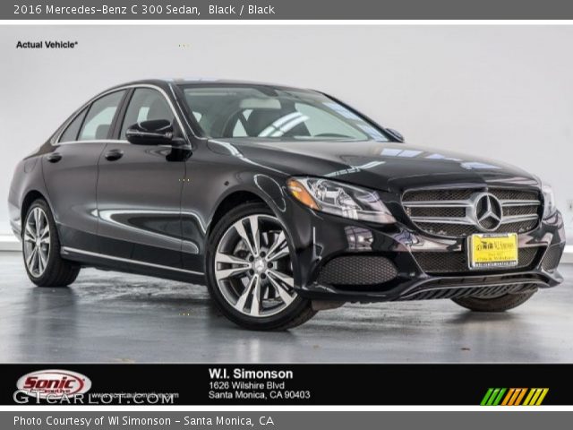 2016 Mercedes-Benz C 300 Sedan in Black