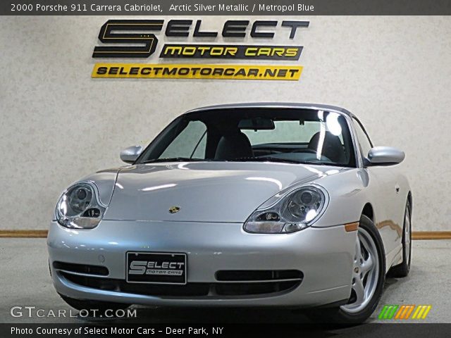 2000 Porsche 911 Carrera Cabriolet in Arctic Silver Metallic