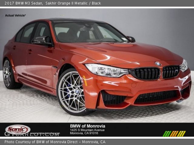 2017 BMW M3 Sedan in Sakhir Orange II Metallic