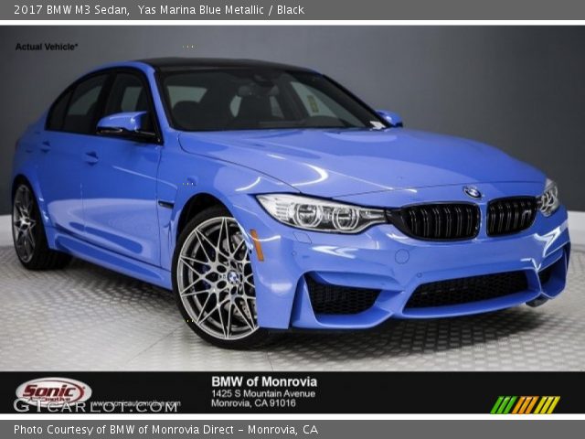 2017 BMW M3 Sedan in Yas Marina Blue Metallic