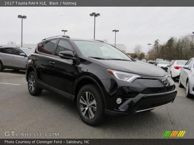 2017 Toyota RAV4 XLE in Black