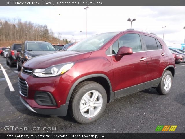 2017 Chevrolet Trax LT AWD in Crimson Metallic