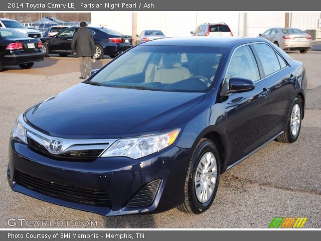 2014 Toyota Camry LE in Parisian Night Pearl