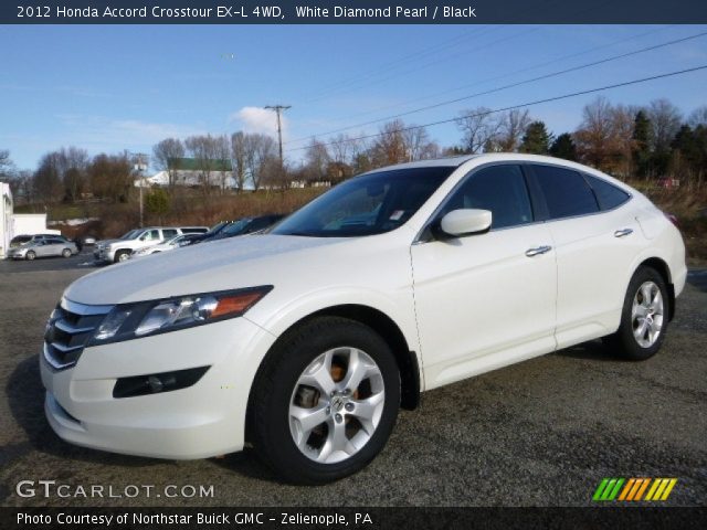 2012 Honda Accord Crosstour EX-L 4WD in White Diamond Pearl