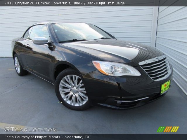 2013 Chrysler 200 Limited Convertible in Black