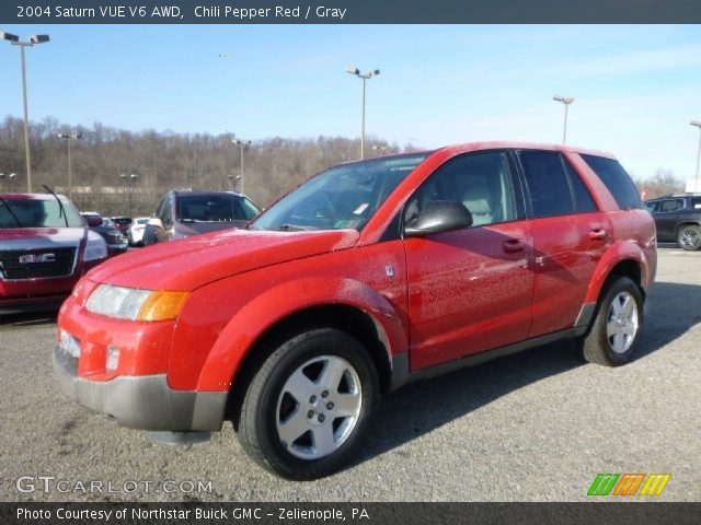 2004 Saturn VUE V6 AWD in Chili Pepper Red