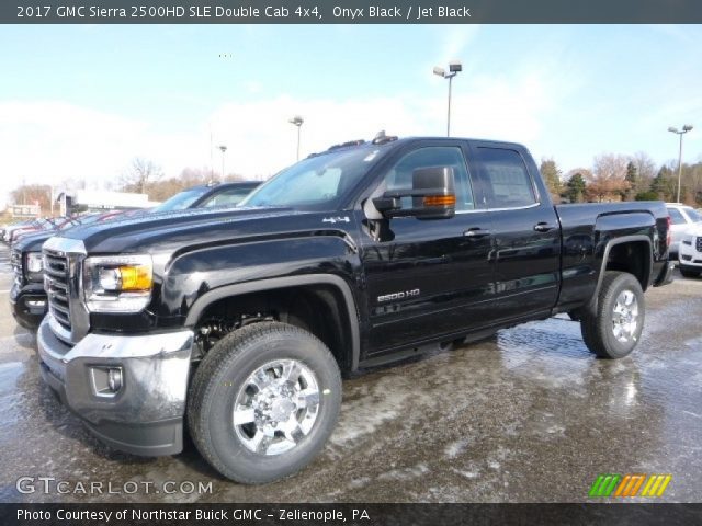 2017 GMC Sierra 2500HD SLE Double Cab 4x4 in Onyx Black