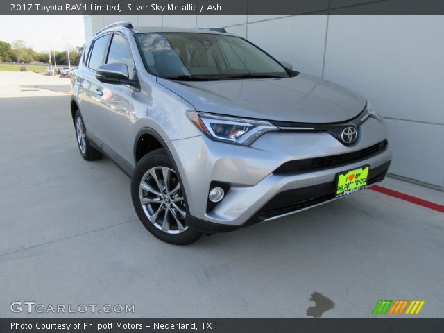 2017 Toyota RAV4 Limited in Silver Sky Metallic
