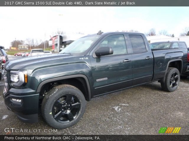 2017 GMC Sierra 1500 SLE Double Cab 4WD in Dark Slate Metallic