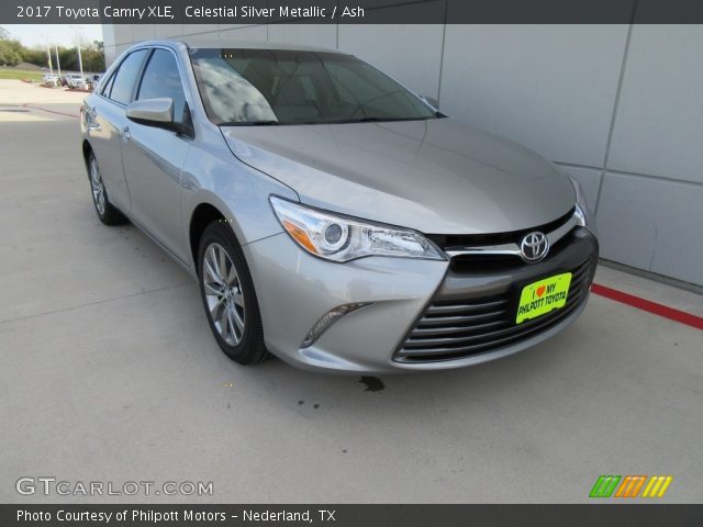 2017 Toyota Camry XLE in Celestial Silver Metallic