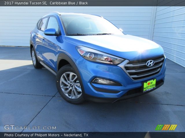 2017 Hyundai Tucson SE in Caribbean Blue