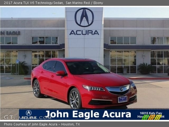 2017 Acura TLX V6 Technology Sedan in San Marino Red