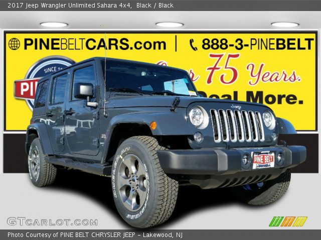 2017 Jeep Wrangler Unlimited Sahara 4x4 in Black