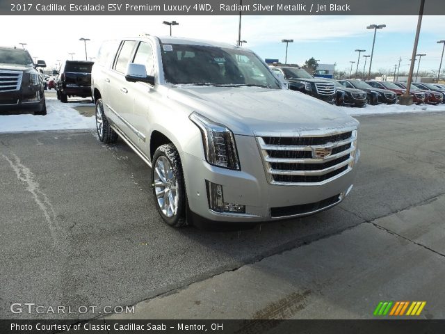 2017 Cadillac Escalade ESV Premium Luxury 4WD in Radiant Silver Metallic