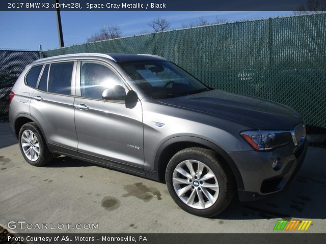 2017 BMW X3 xDrive28i in Space Gray Metallic