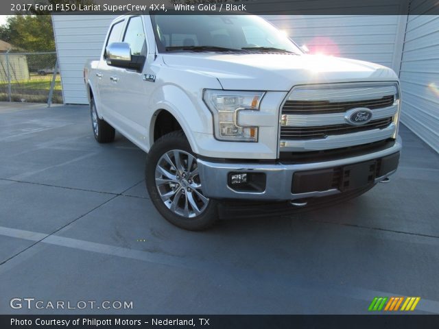 2017 Ford F150 Lariat SuperCrew 4X4 in White Gold