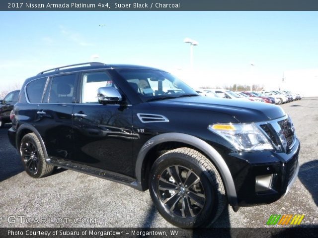 2017 Nissan Armada Platinum 4x4 in Super Black
