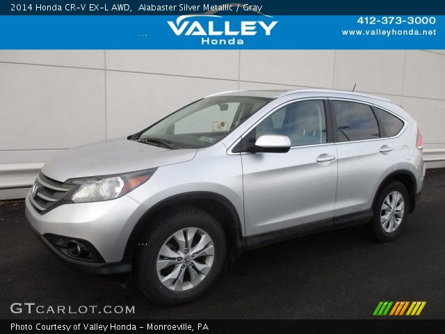 2014 Honda CR-V EX-L AWD in Alabaster Silver Metallic