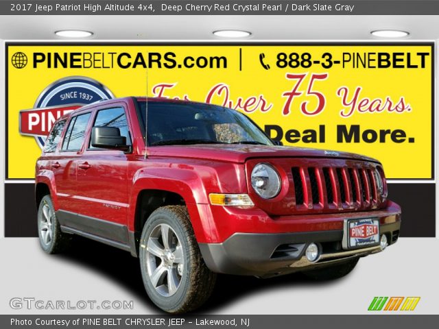 2017 Jeep Patriot High Altitude 4x4 in Deep Cherry Red Crystal Pearl
