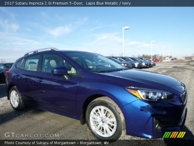 2017 Subaru Impreza 2.0i Premium 5-Door in Lapis Blue Metallic