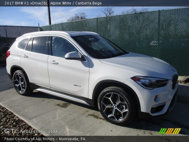 2017 BMW X1 xDrive28i in Alpine White