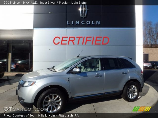2013 Lincoln MKX AWD in Ingot Silver