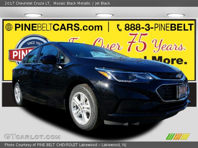 2017 Chevrolet Cruze LT in Mosaic Black Metallic