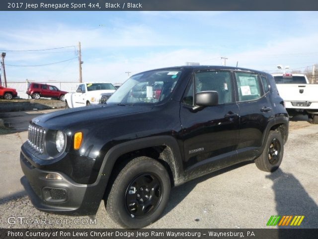 2017 Jeep Renegade Sport 4x4 in Black