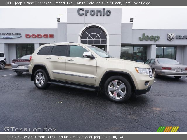 2011 Jeep Grand Cherokee Limited 4x4 in White Gold Metallic