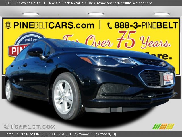 2017 Chevrolet Cruze LT in Mosaic Black Metallic