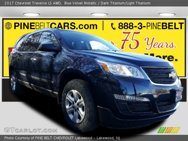 2017 Chevrolet Traverse LS AWD in Blue Velvet Metallic