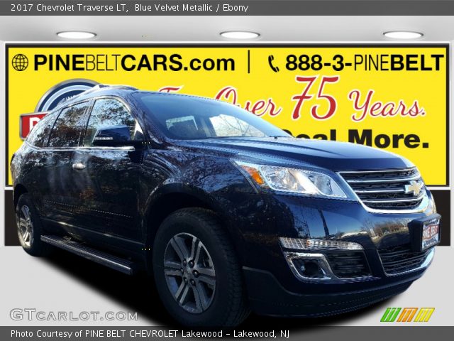 2017 Chevrolet Traverse LT in Blue Velvet Metallic