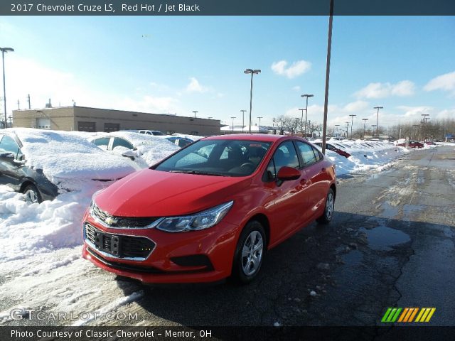 2017 Chevrolet Cruze LS in Red Hot