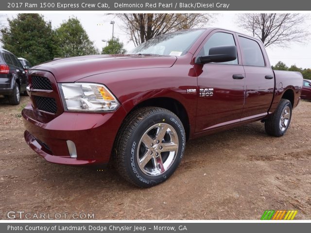 2017 Ram 1500 Express Crew Cab in Delmonico Red Pearl