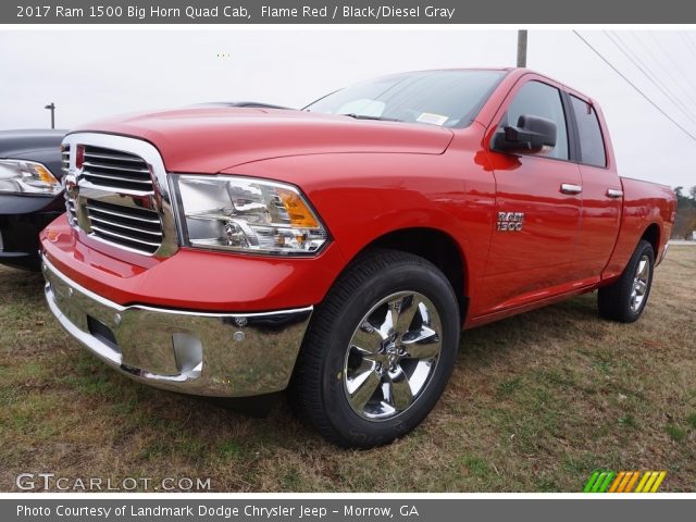 2017 Ram 1500 Big Horn Quad Cab in Flame Red