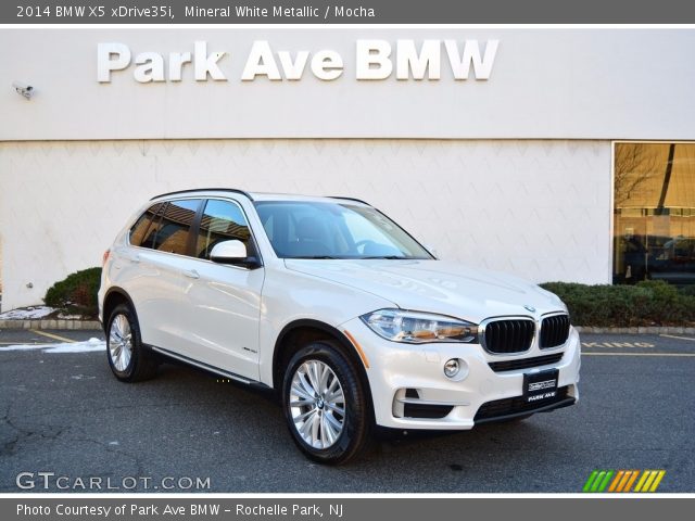 2014 BMW X5 xDrive35i in Mineral White Metallic