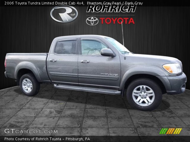 2006 Toyota Tundra Limited Double Cab 4x4 in Phantom Gray Pearl