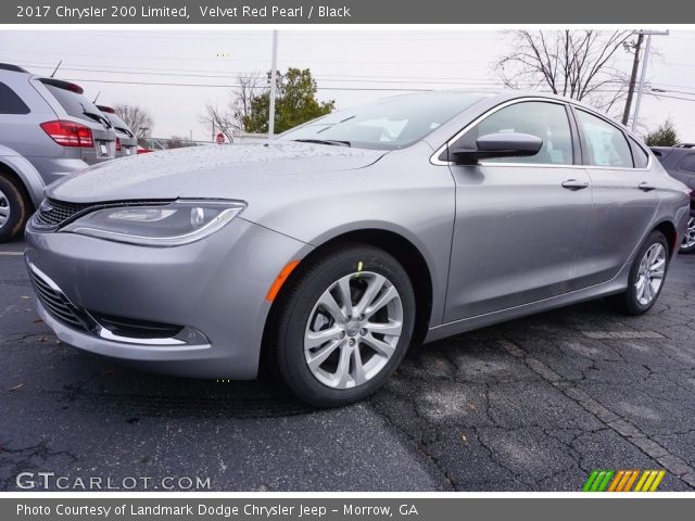 2017 Chrysler 200 Limited in Velvet Red Pearl