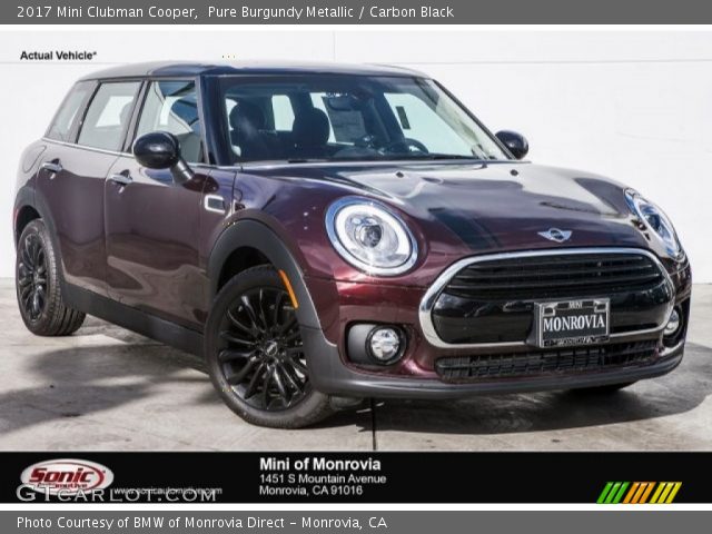 2017 Mini Clubman Cooper in Pure Burgundy Metallic