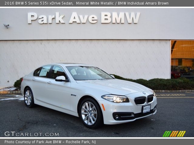 2016 BMW 5 Series 535i xDrive Sedan in Mineral White Metallic